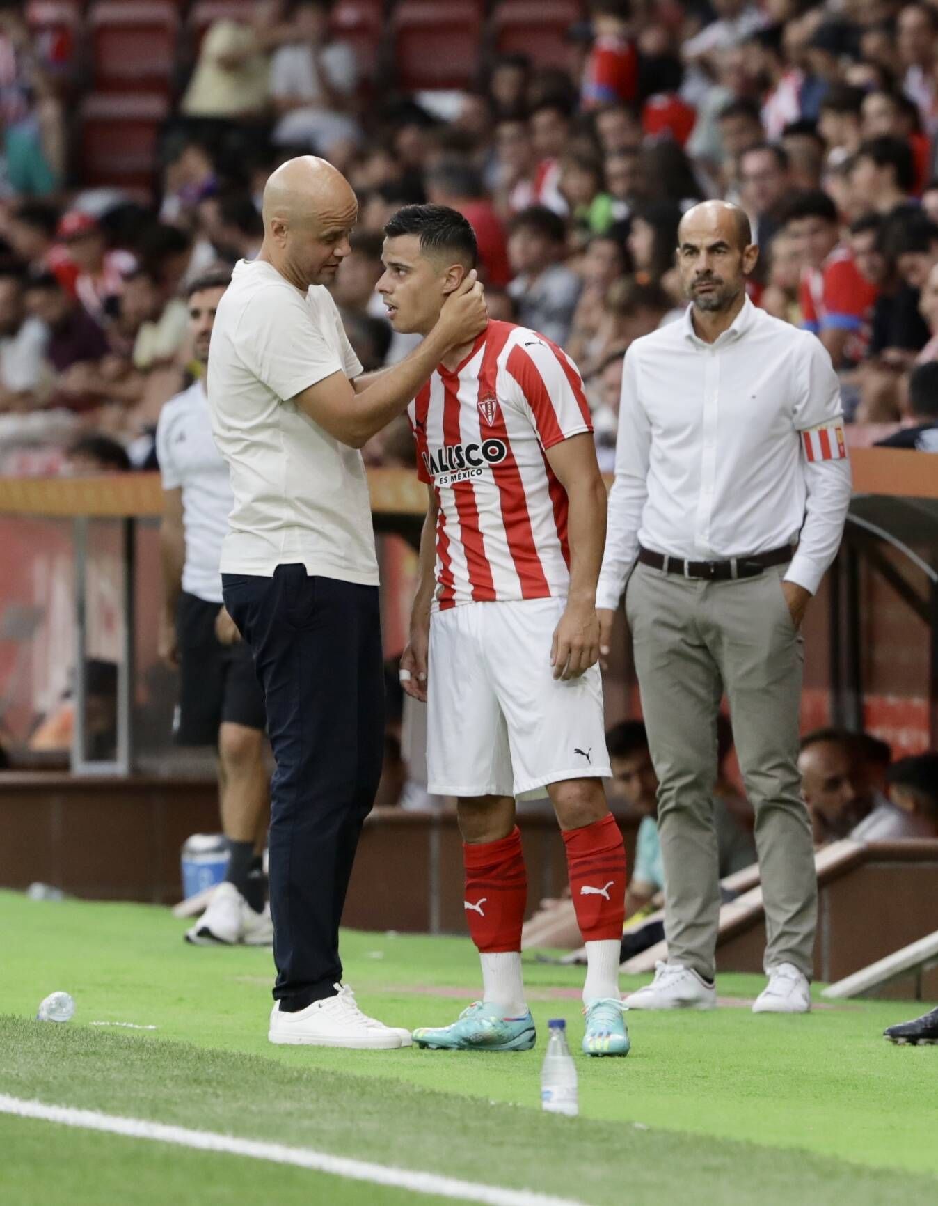 Así fue el partido entre el Sporting y el Mirandés