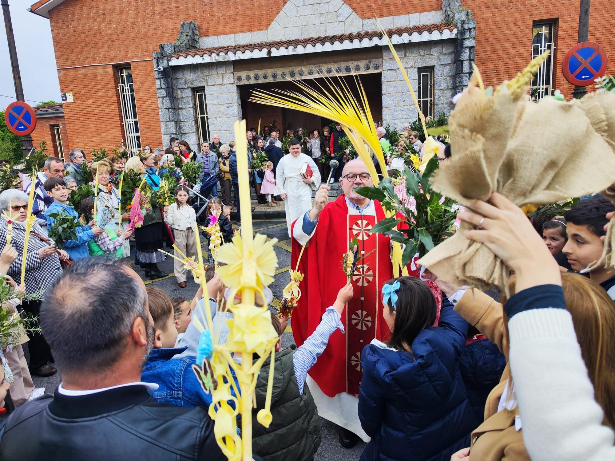 En imágenes: Día de Ramos en Llanera