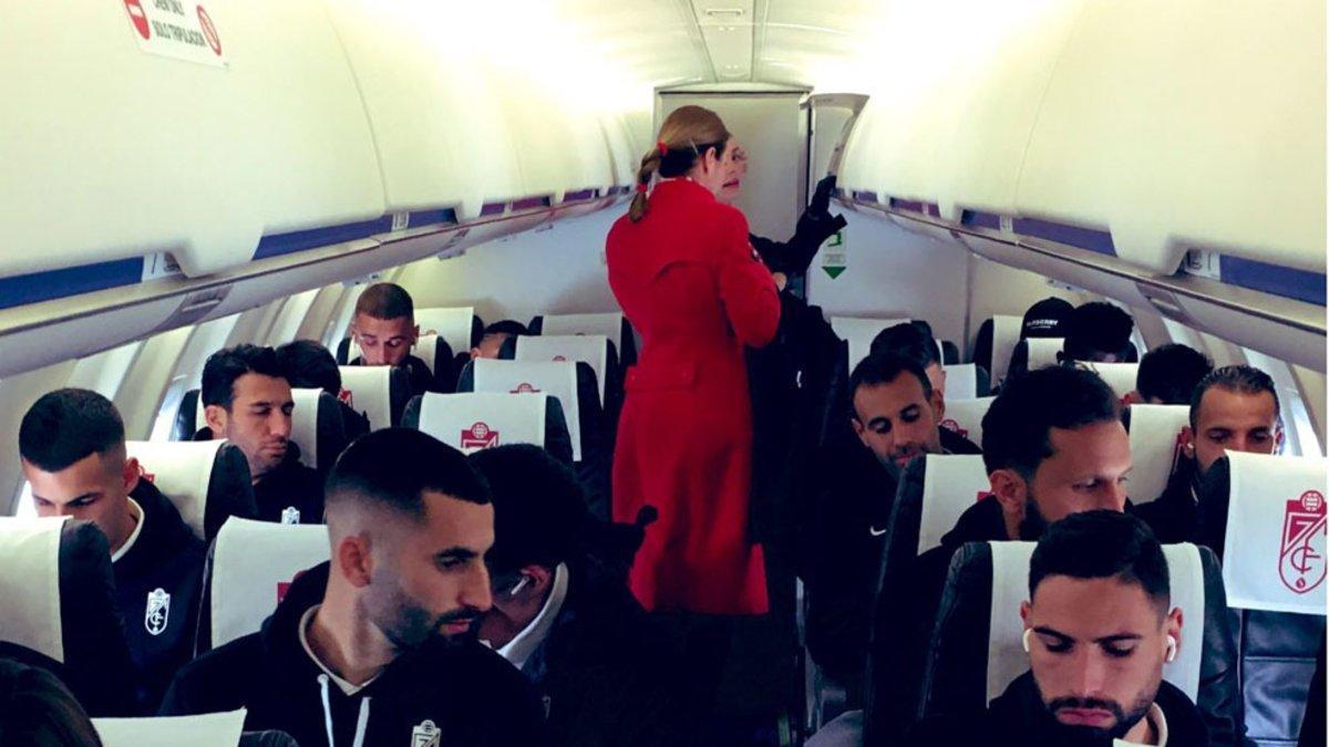El Granada CF, volando hacia Barcelona