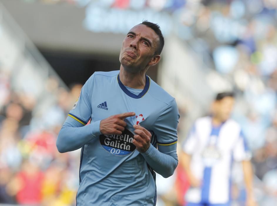 La trayectoria de Iago Aspas en el Celta