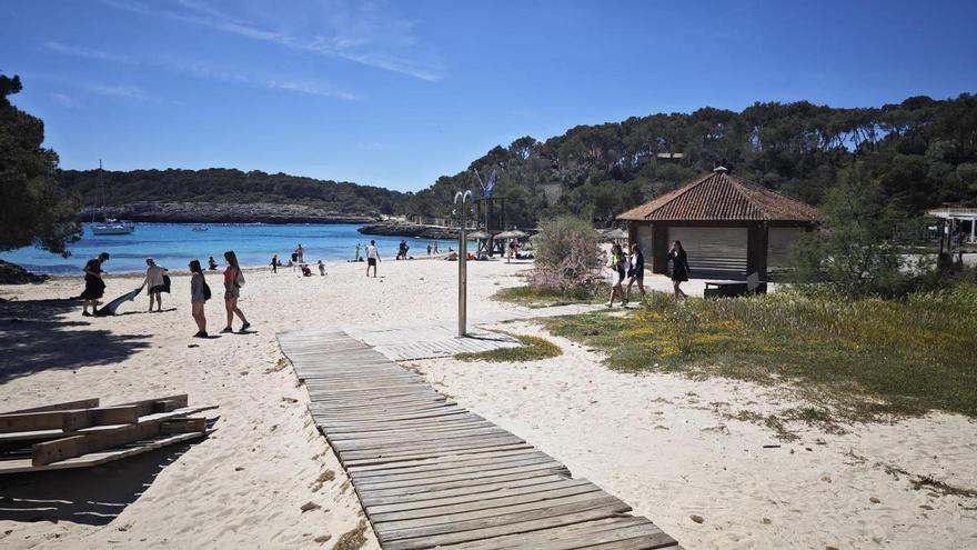 Der neue Strandkiosk im Naturpark Mondragó auf Mallorca soll im Sommer fertig sein