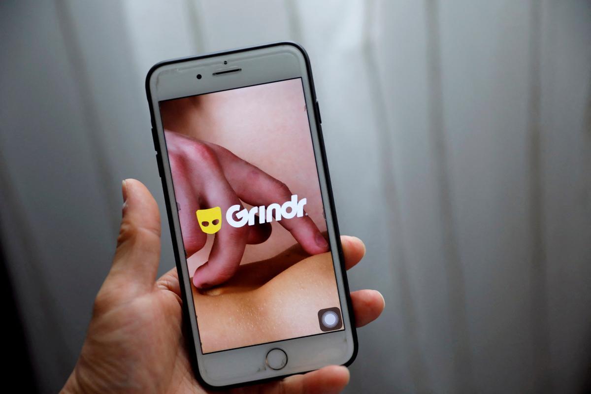 Grindr, aplicación de citas de la comunidad gay, bisexual y trans.