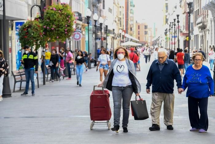 Primer sábado de la fase 1 en la capital