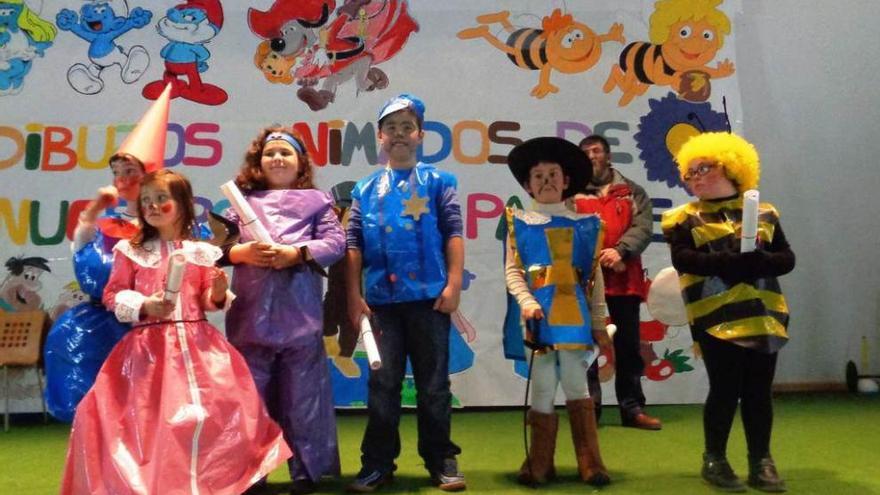 Carnaval tardío del colegio Picos de Europa en Benia