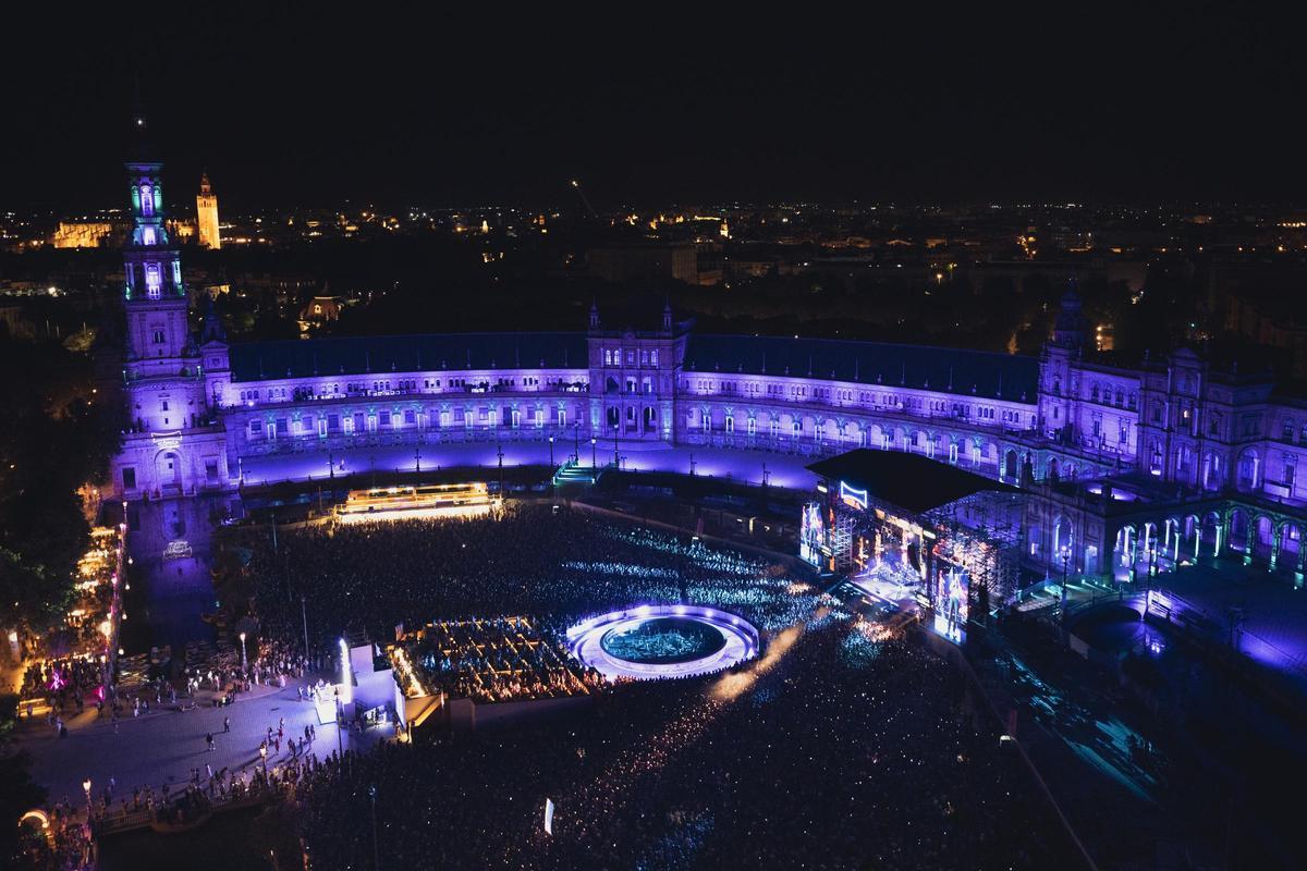 Las mejores imágenes del concierto de Juan Luis Guerra en Sevilla Las mejores imágenes del concierto de Juan Luis Guerra en Sevilla