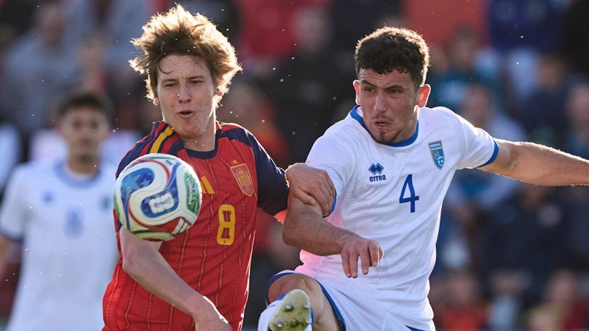 España, aún más líder en la clasificación para el Europeo sub-21 tras su victoria ante Kosovo