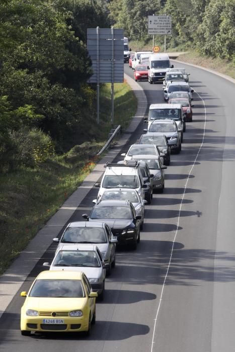 Accident de trànsit mortal a la C-65 a Girona