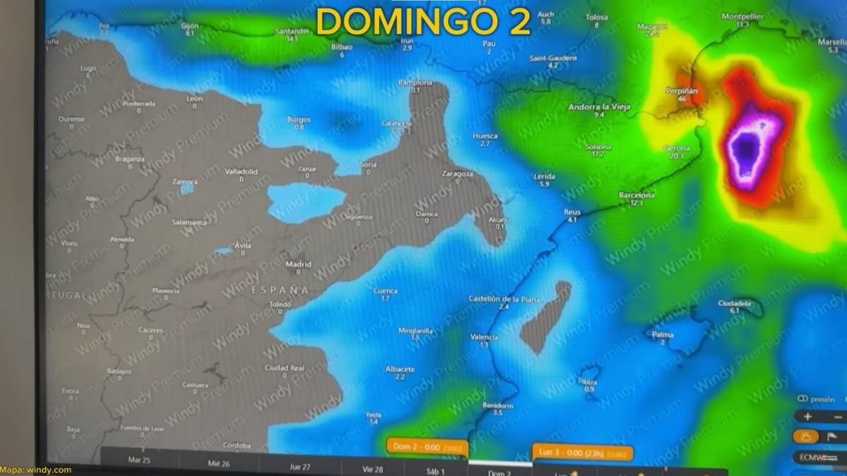 El tiempo con JR indica el tiempo del domingo 2 de marzo