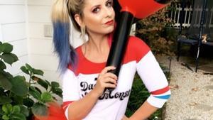 Sarah Michelle Gellar, la entrañable Buffy, se disfrazó de la desquiciada Harley Quinn