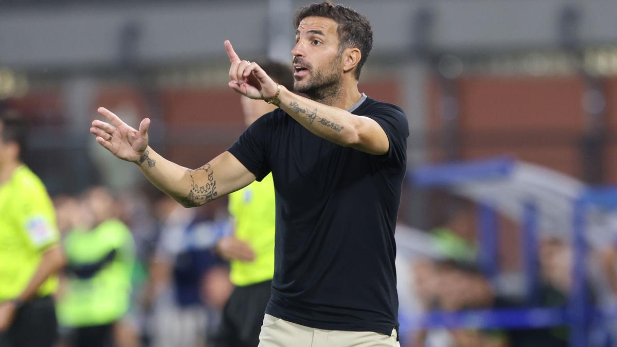 Cesc Fàbregas, entrenador del Como