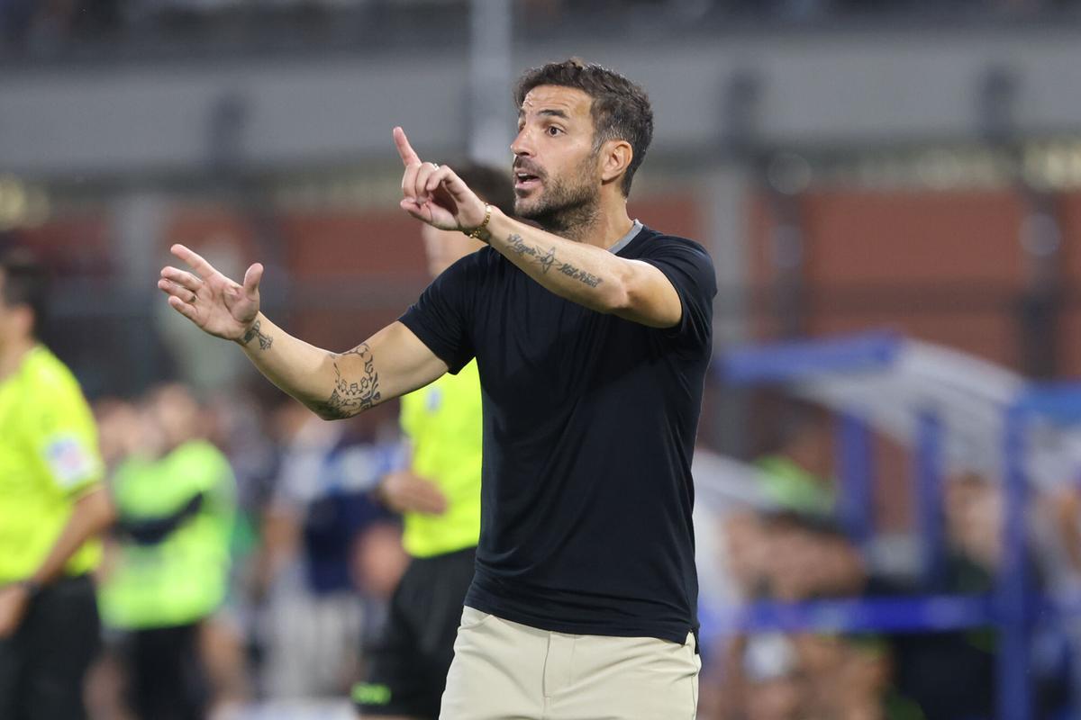 Cesc Fàbregas, entrenador del Como