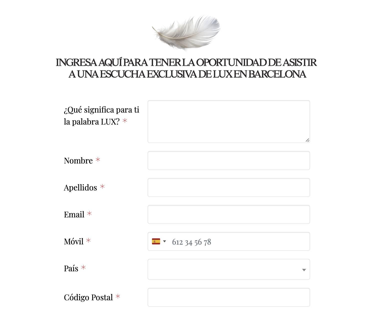 A través de la página web oficial de Rosalía podrás tratar de acceder a la presentación de 'LUX'