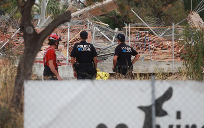 Un obrero de 36 años muere al derrumbarse un edificio en Marratxí