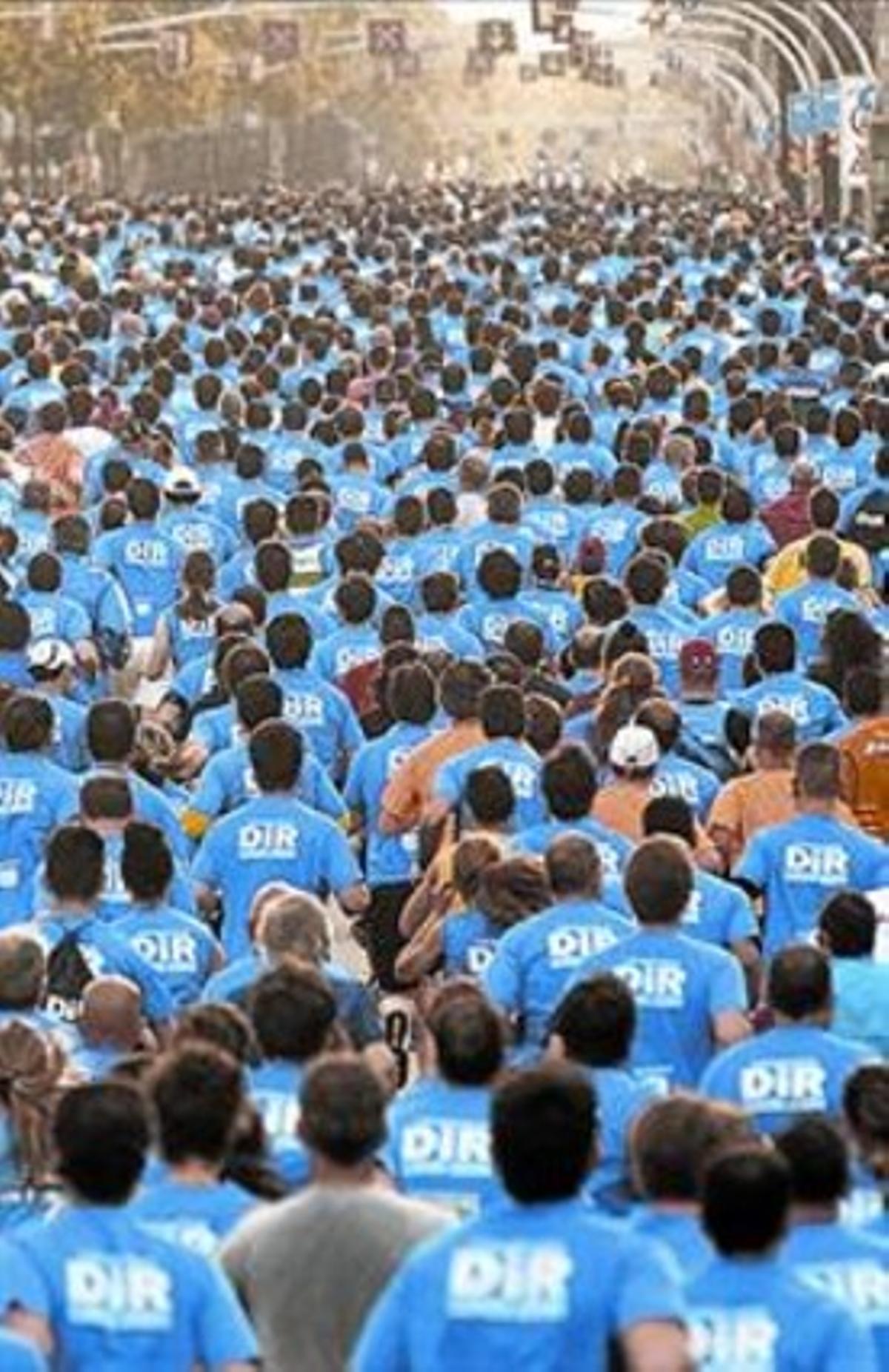 La Cursa Bombers de l’any passat.