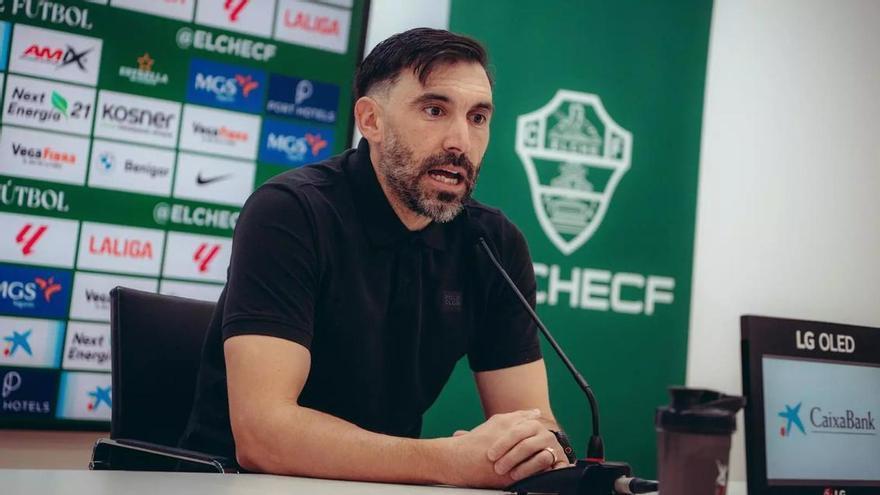 Sarabia, en la previa al Elche-Osasuna: "Somos rigurosos en el análisis y vemos que el equipo sigue haciendo muchas cosas bien"