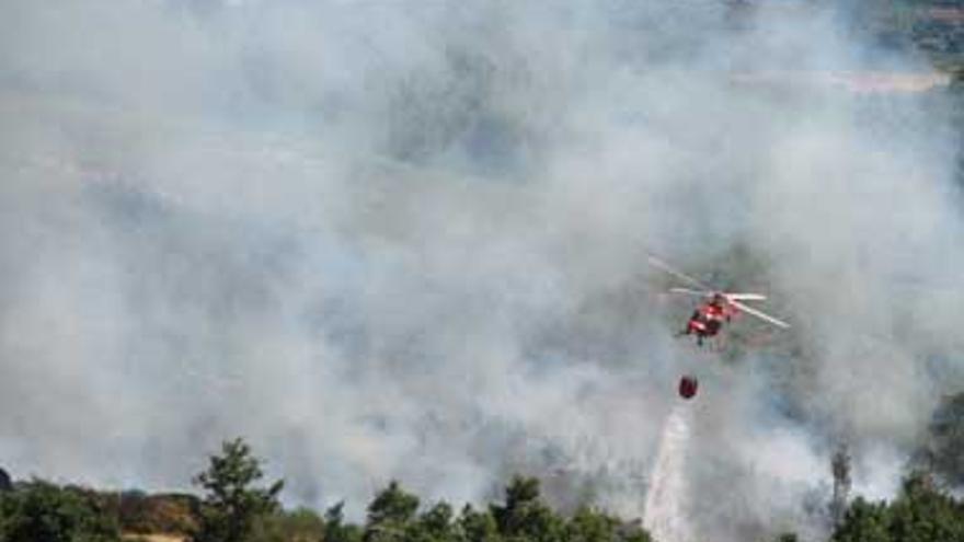 Nuevo incendio en Aldeanueva de la Vera