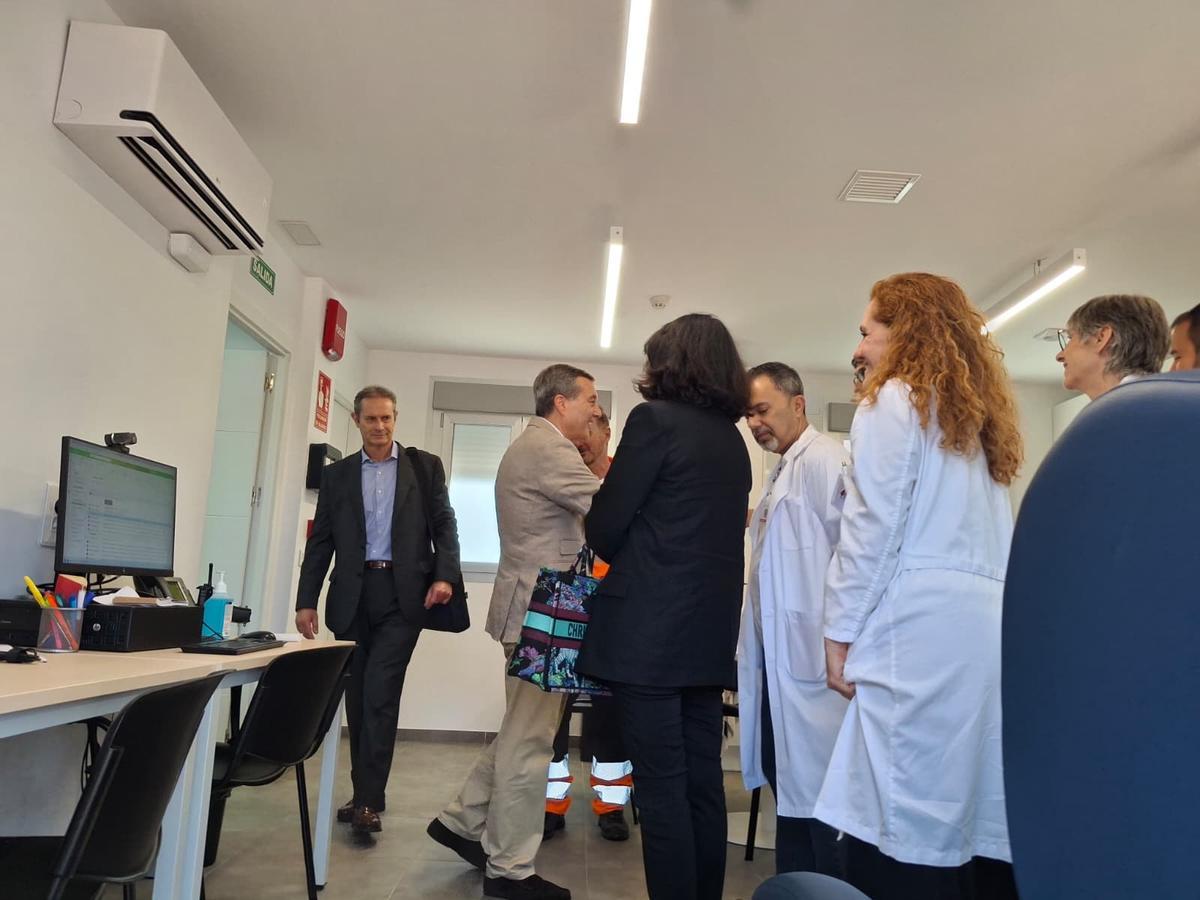 Así es la nueva base del SAMU en el hospital de Dénia