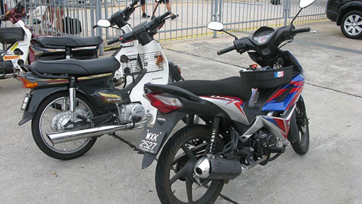 Dos de las motos más populares en Malasia