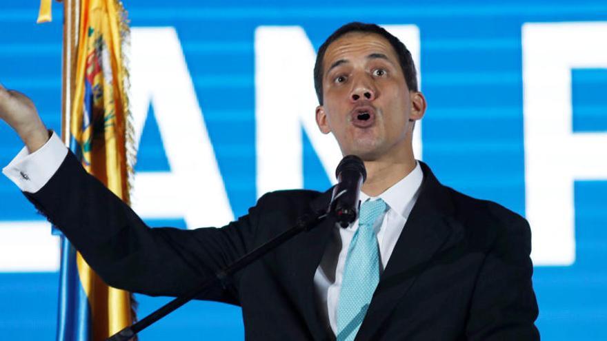 Juan Guaidó espera un gran apoyo en la manifestación.