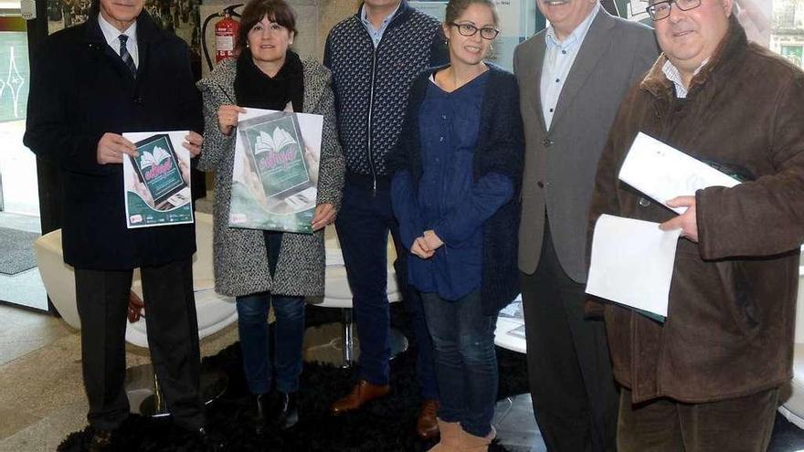 Hermenegildo Novoa, Conchi Pereiro, Carlos García, Anabel Gulías, José María Corujo y Pérez Ares. // R.V