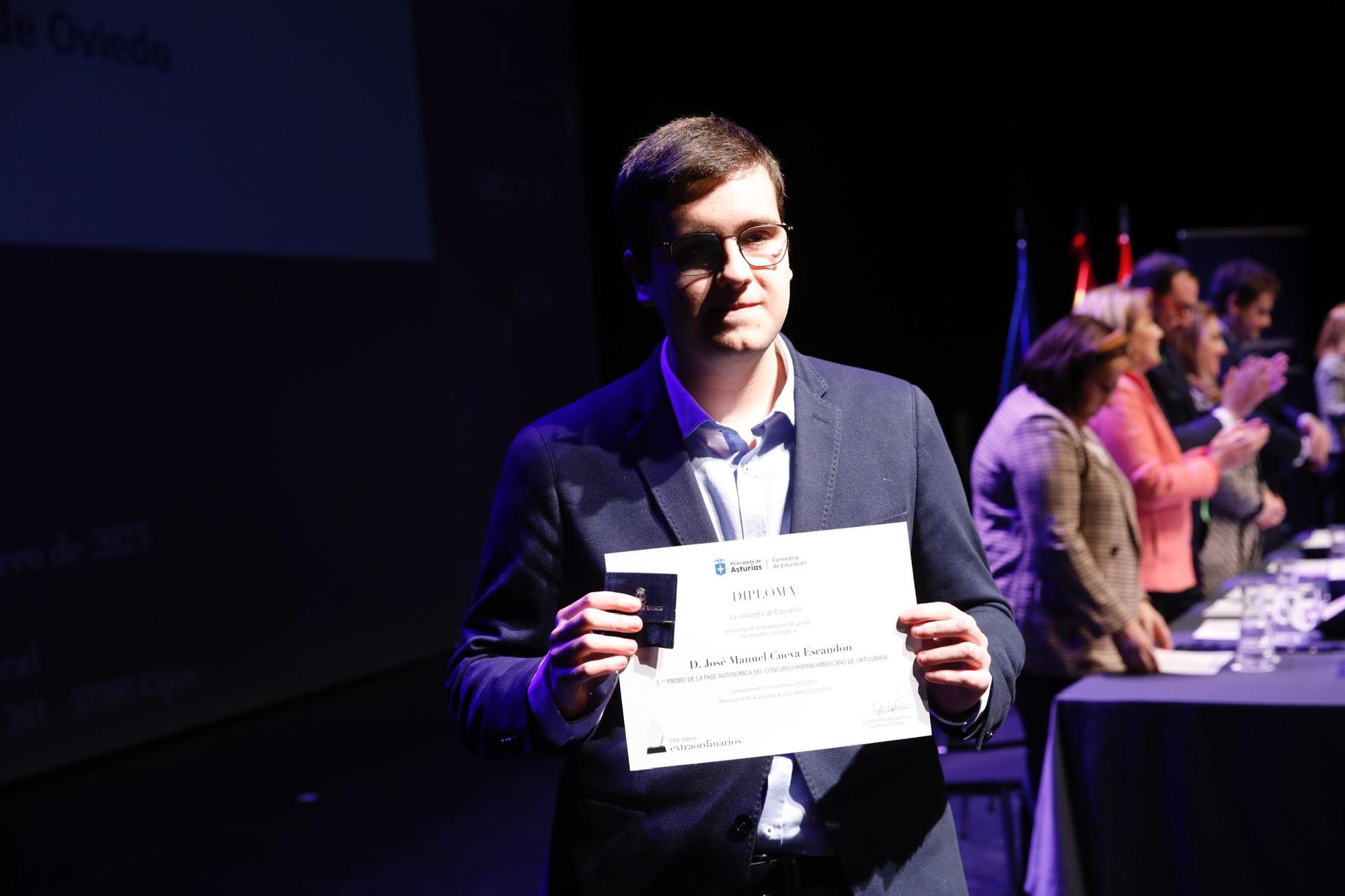 En imágenes: Así fue la ceremonia de entrega de los premios extraordinarios al esfuerzo personal