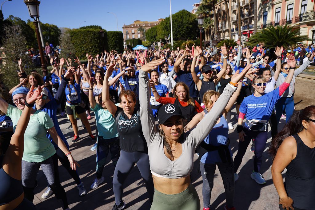 Las imágenes de la clase de zumba tras la Carrera de la Mujer