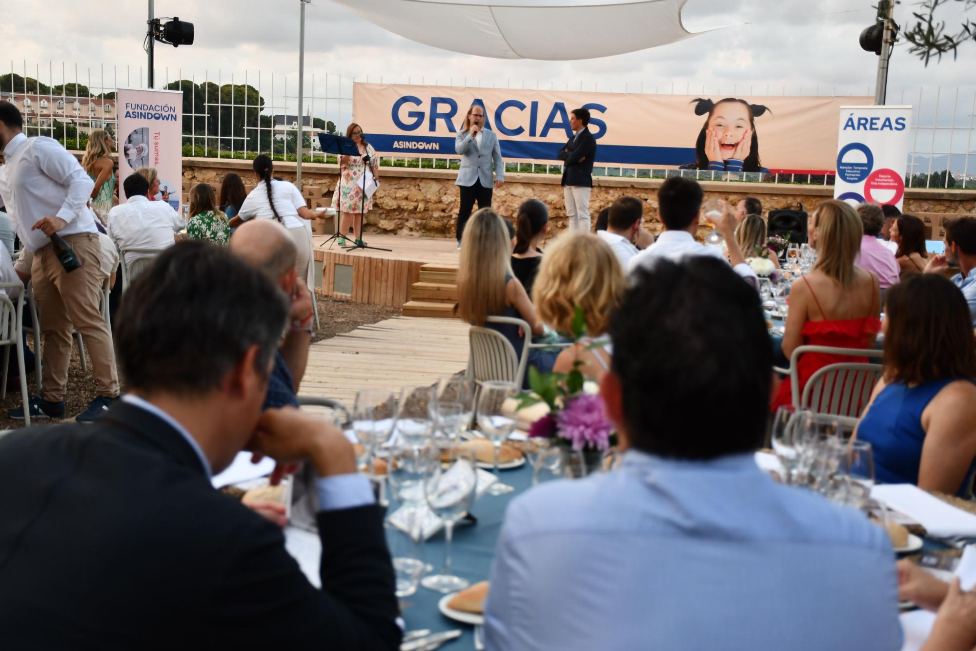 Así fue la cena de Fundación Asindown y Valencia CF