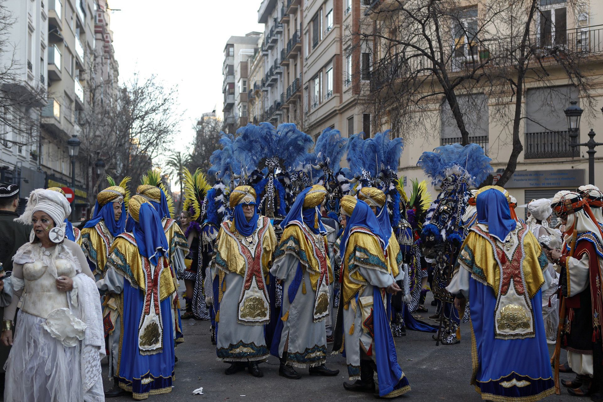 Parada Mora de Almirante en las Fallas de 2023