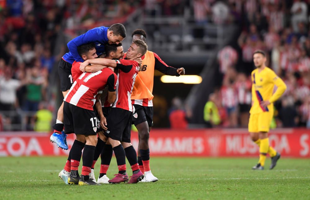 Las mejores imágenes del Athletic Club-Barcelona.