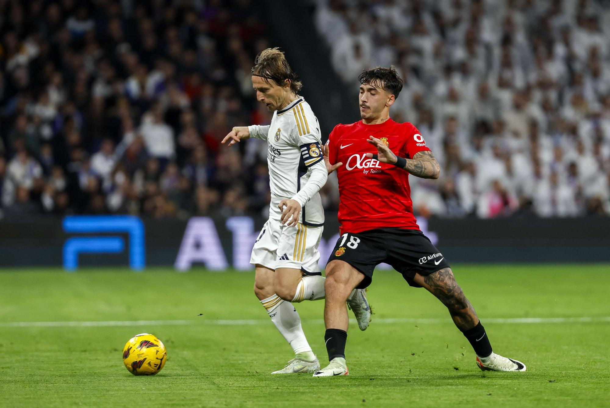 Real Madrid-Real Mallorca, en imágenes