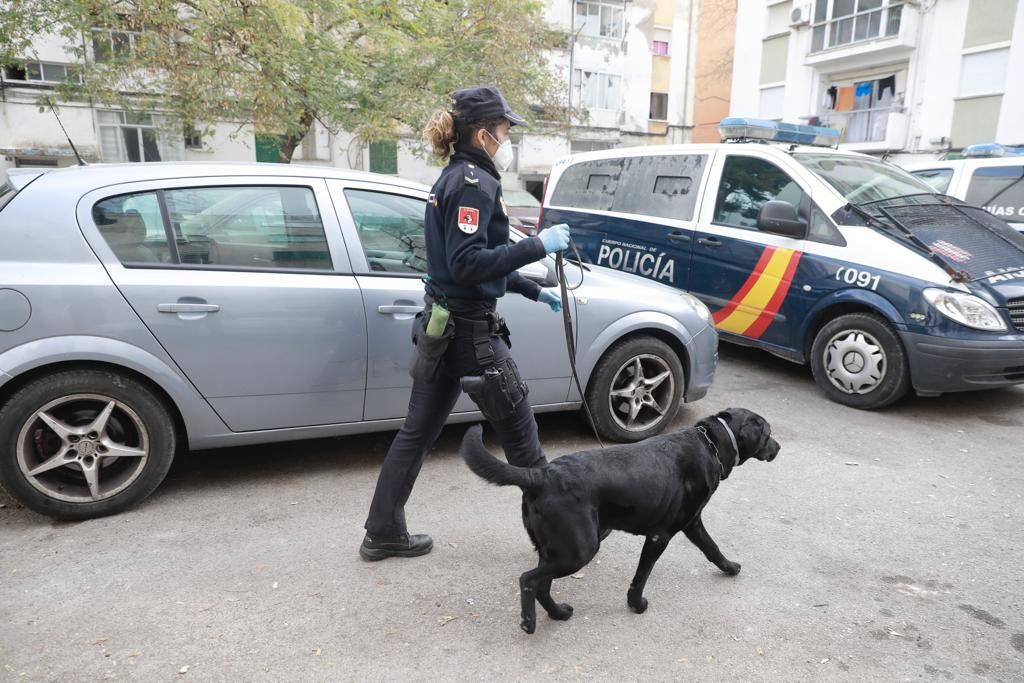 Operación contra el tráfico de heroína en Son Gotleu