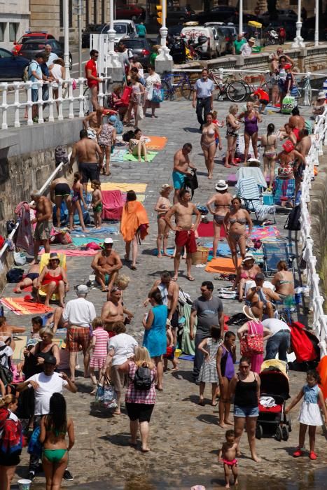 Ola de calor en Asturias