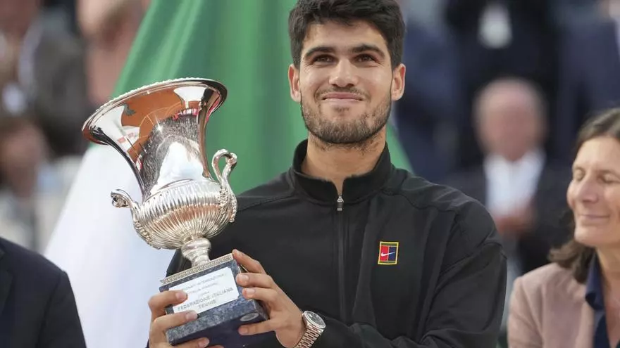 Alcaraz, campe車n del Masters 1000 de Roma