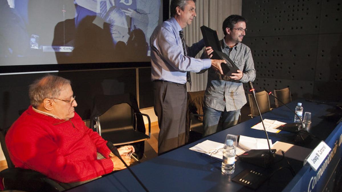 Entrega del premio Blanquerna de Comunicación a Jordi Évole.