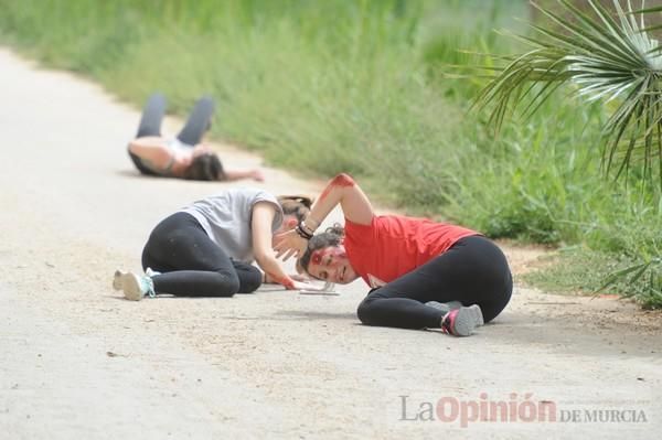 Simulacro en el río Segura