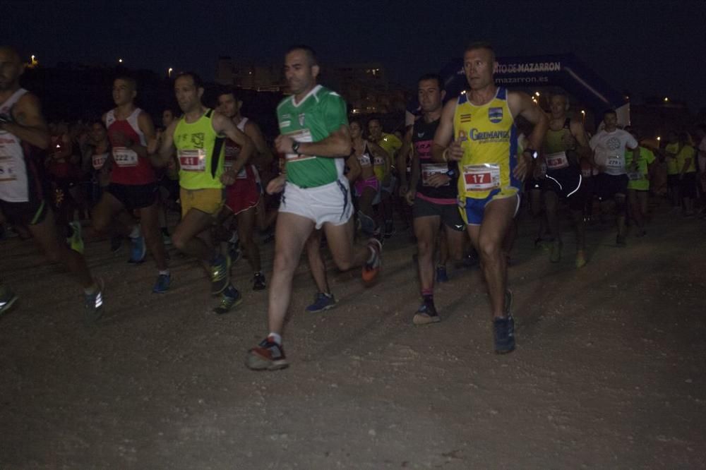 Carrera bajo la luna en Bolnuevo