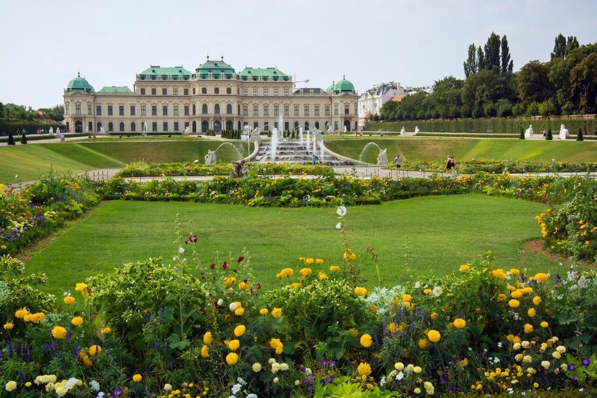Jardines del Belvedere, Viena