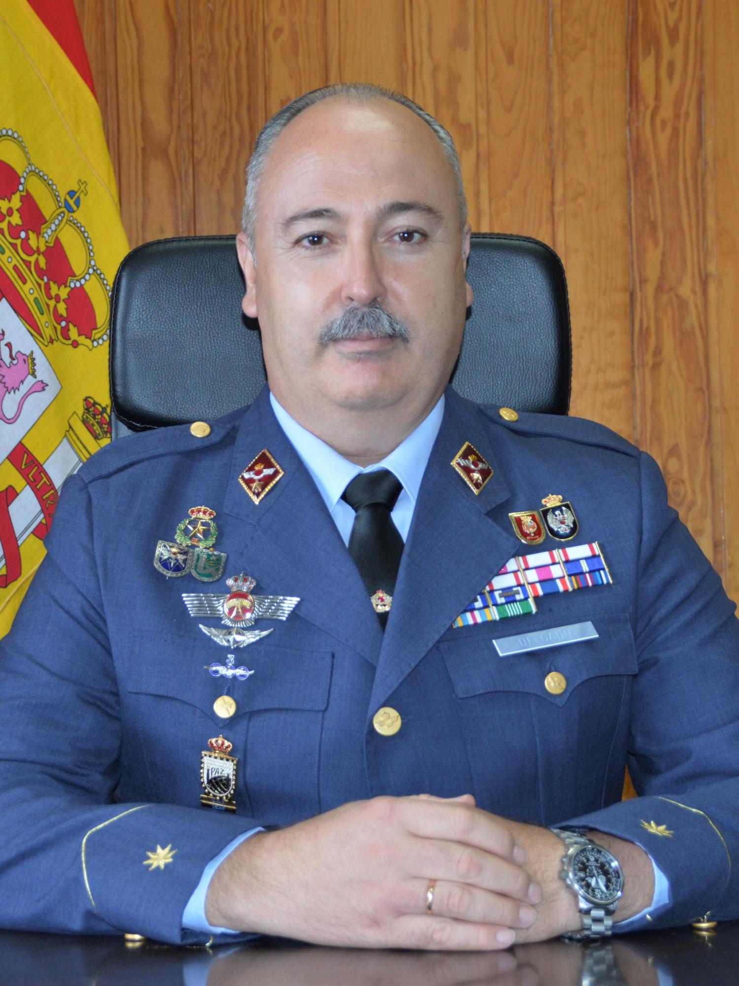 Francisco Delgado Sánchez, jefe del EVA-22.