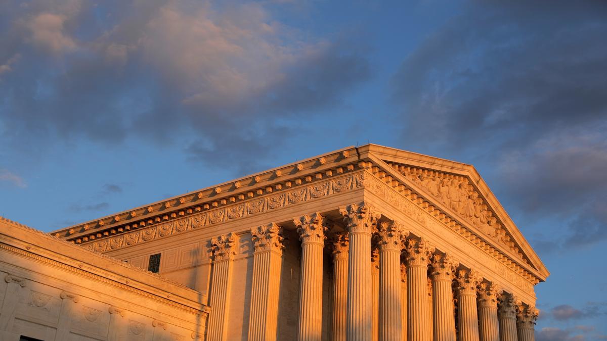 El edificio del Tribunal Supremo de EEUU, en Washington.