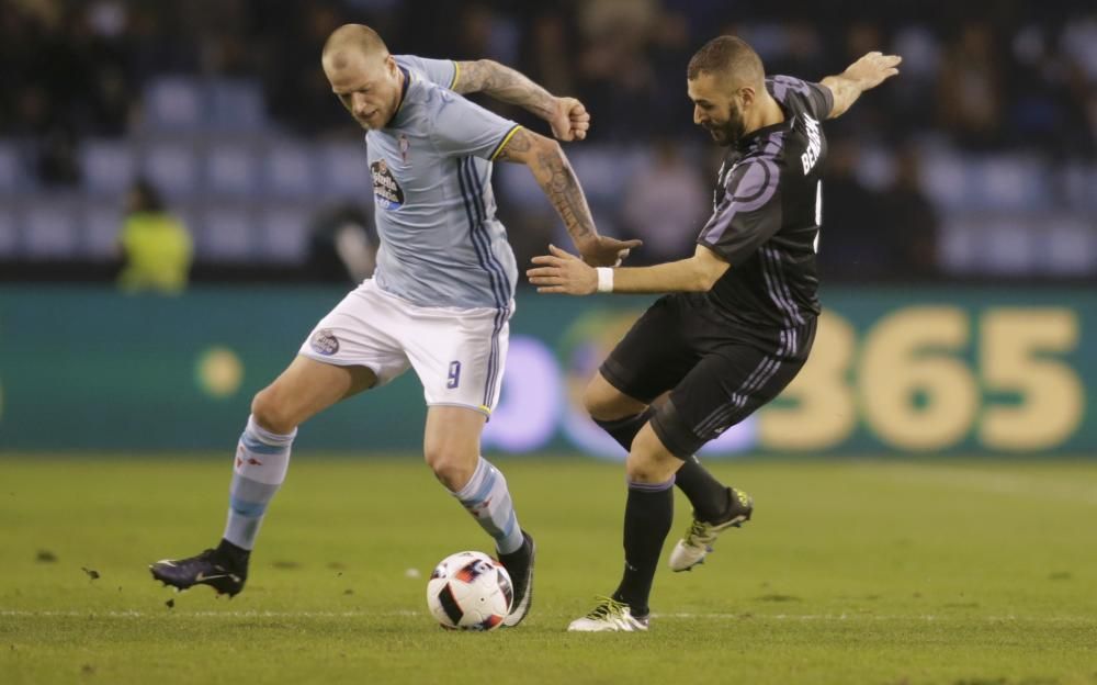 Las mejores imágenes del partido de vuelta de los cuartos de final de Copa del Rey entre el Celta y el Madrid.