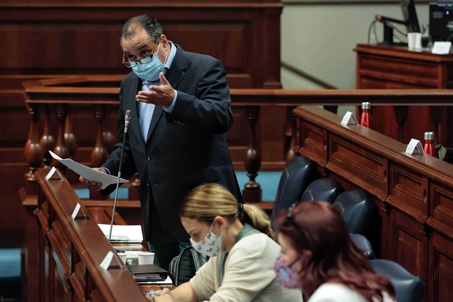 Pleno del parlamento de Canarias