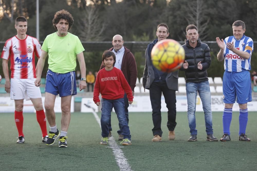 Partit benèfic entre veterans del Girona i el Figueres