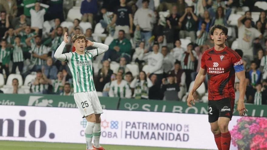 El Córdoba CF en LaLiga Hypermotion: resultado y clasificación tras el partido frente al Mirandés