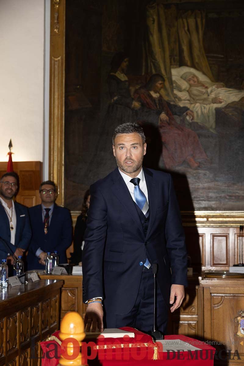 Pleno de investidura en el Ayuntamiento de Caravaca