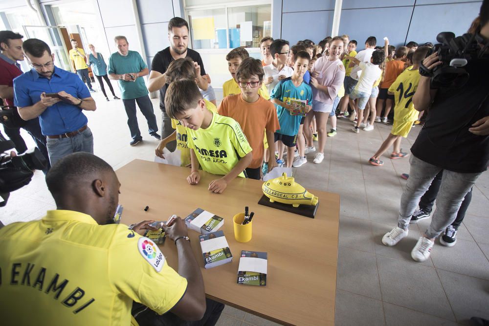 Presentación de Toko Ekambi en el Villarreal CF