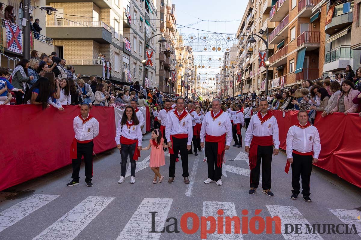 Procesión de subida a la Basílica en las Fiestas de Caravaca (Bando de los Caballos del vino)