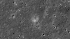 Nave china Change 6 captada en la cara oculta de la Luna por el LRO de la NASA