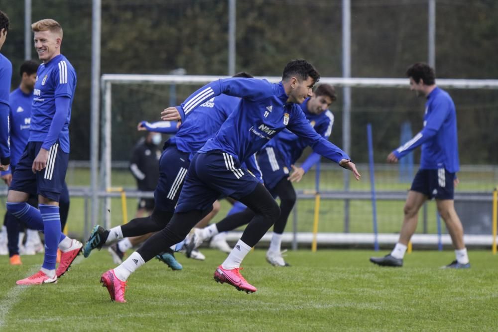 Entrenamiento del Oviedo