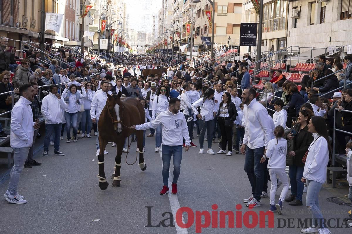 Concurso de caballo a pelo: pasacalles hasta el Hoyo en Caravaca