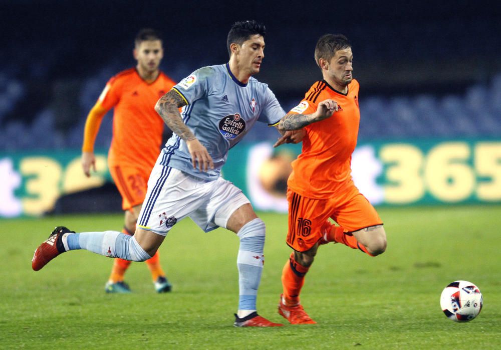 El Celta - Valencia, en fotos